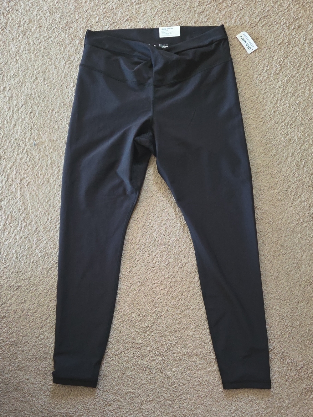 Old Navy Black High-Rise Leggings, XL